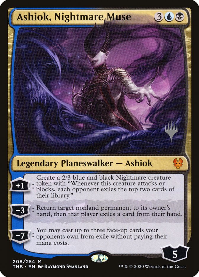 Ashiok, Nightmare Muse (Promo Pack) [Theros Beyond Death Promo Pack]