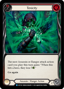 Toxicity (Red) [OUT165] (Outsiders) Rainbow Foil