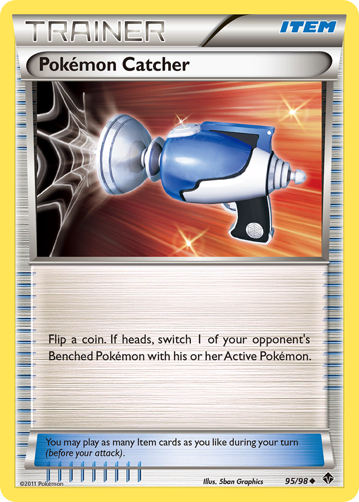 Pokemon Catcher (95/98) [Black & White: Emerging Powers]