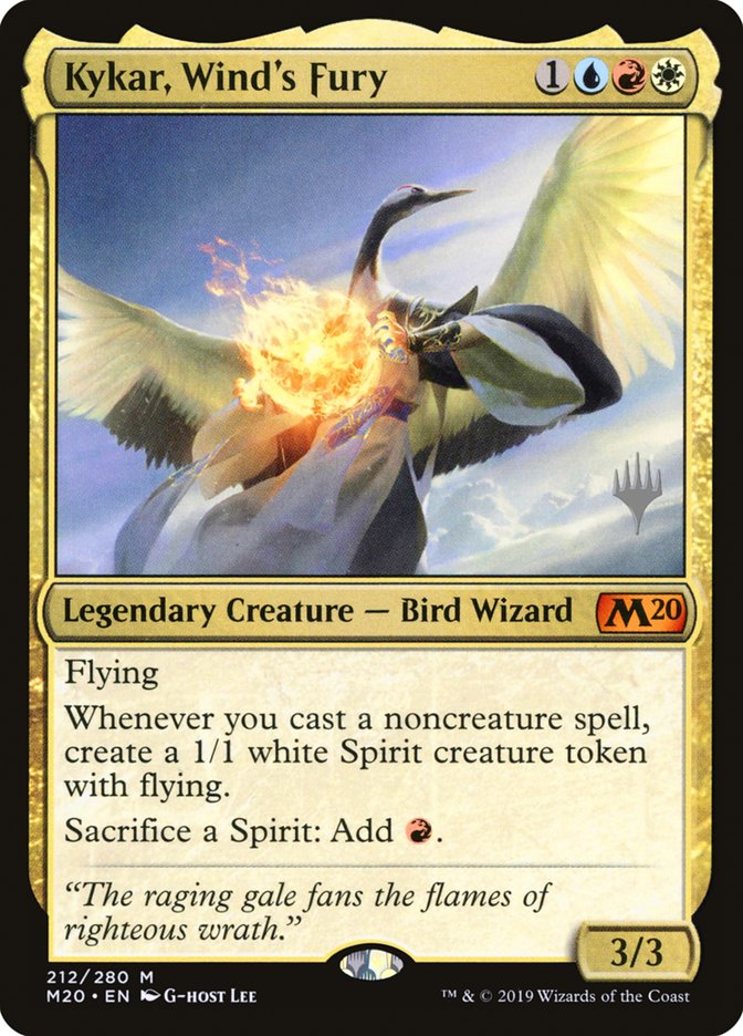 Kykar, Wind's Fury (Promo Pack) [Core Set 2020 Promo Pack]