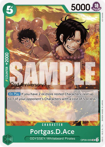 Portgas.D.Ace [Emperors in the New World: 2nd Anniversary Tournament Cards]