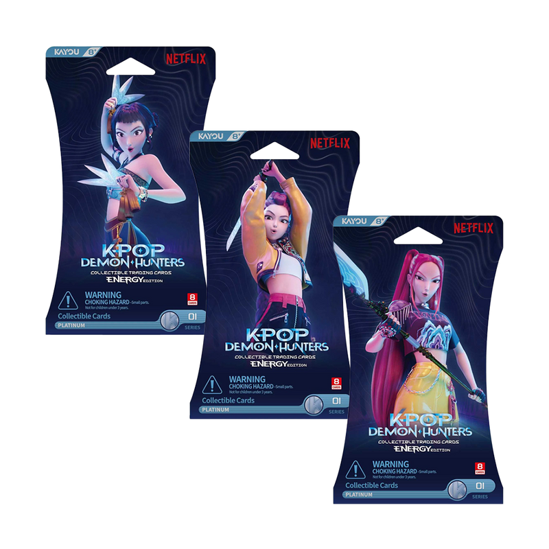K Pop Demon Hunters Collectable Trading Cards - Energy Edition 01