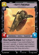 Fett's Firespray - Feared Silhouette (240/257) [Jump to Lightspeed]