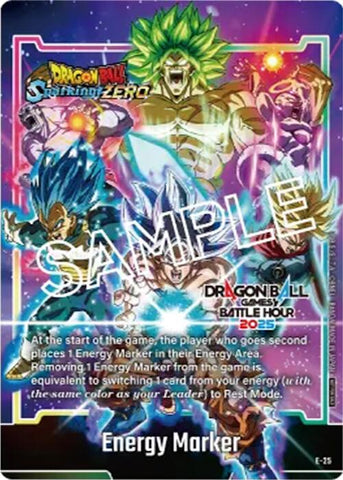 Energy Marker (Dragon Ball Games Battle Hour 2025 Promo Card Set) (E-25) [Fusion World Energy Markers]