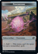 Faerie // Powerstone Double-Sided Token [The Brothers' War Commander Tokens]