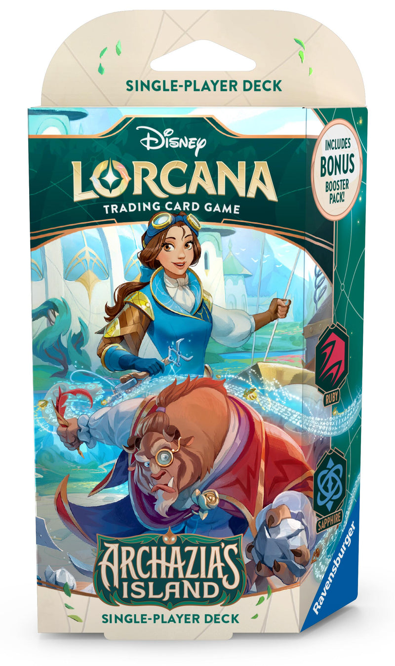 Disney Lorcana: Archazia's Island - Starter Deck (Ruby & Sapphire)