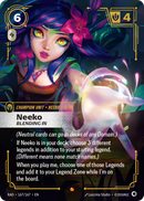 front of card Neeko, Bleeding In [Radiance] 167/167