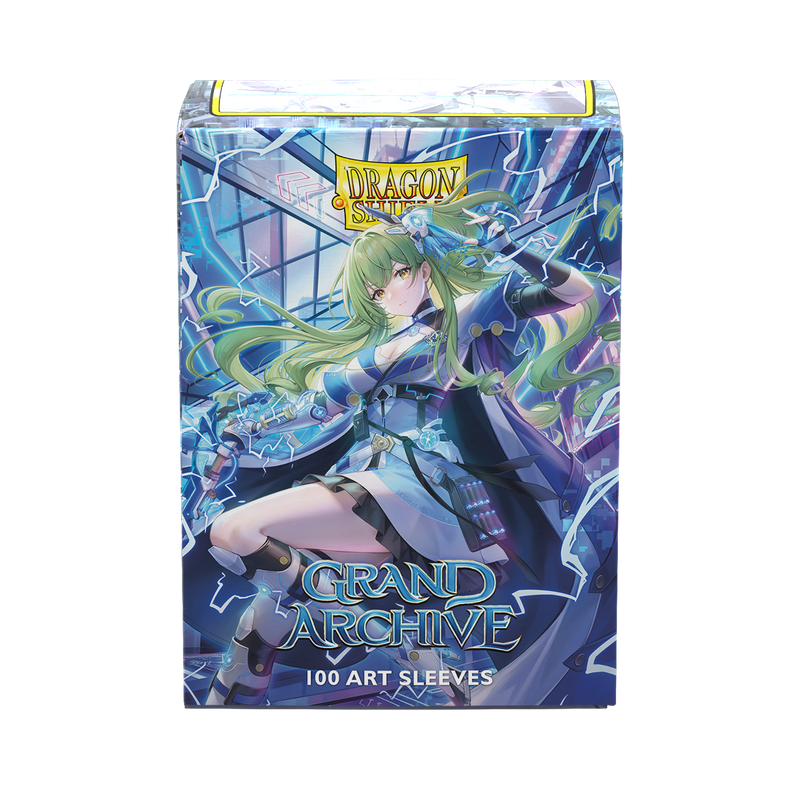 Dragon Shield: Standard 100ct Art Sleeves - Grand Archive (Lorraine, Arclight Saber - Matte)