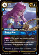 front of card Seraphine, Inspiring [Radiance] 065/167