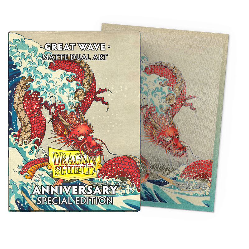 Dragon Shield: Standard 100ct Art Sleeves - Great Wave