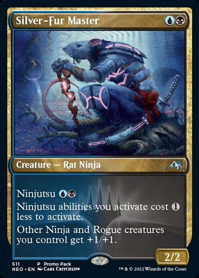 Silver-Fur Master (Promo Pack) [Kamigawa: Neon Dynasty Promo Pack]