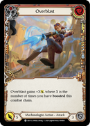 Overblast (Red) [CRU112] (Crucible of War) 1st Edition Normal