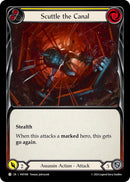Scuttle the Canal (Yellow) [HNT048] (The Hunted)  Rainbow Foil