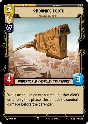Hound's Tooth - Reliable and Deadly (185/257) [Jump to Lightspeed]