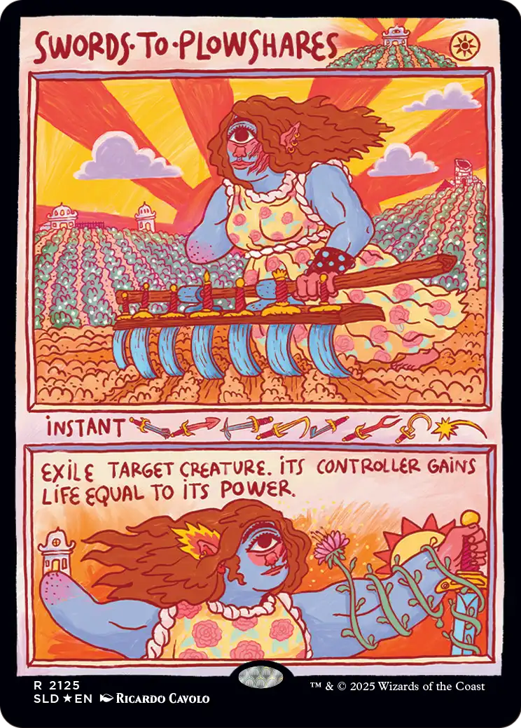 Swords to Plowshares (2125) [Secret Lair Drop Series]