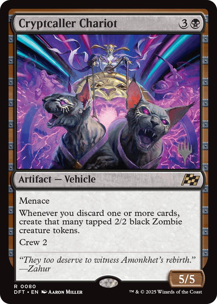 Cryptcaller Chariot [Aetherdrift Promo Pack]