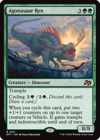 Agonasaur Rex [Aetherdrift Promo Pack]