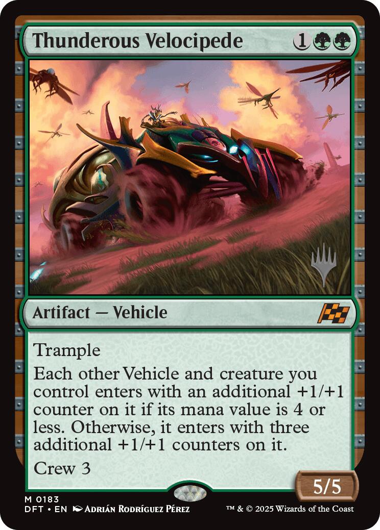 Thunderous Velocipede [Aetherdrift Promo Pack]