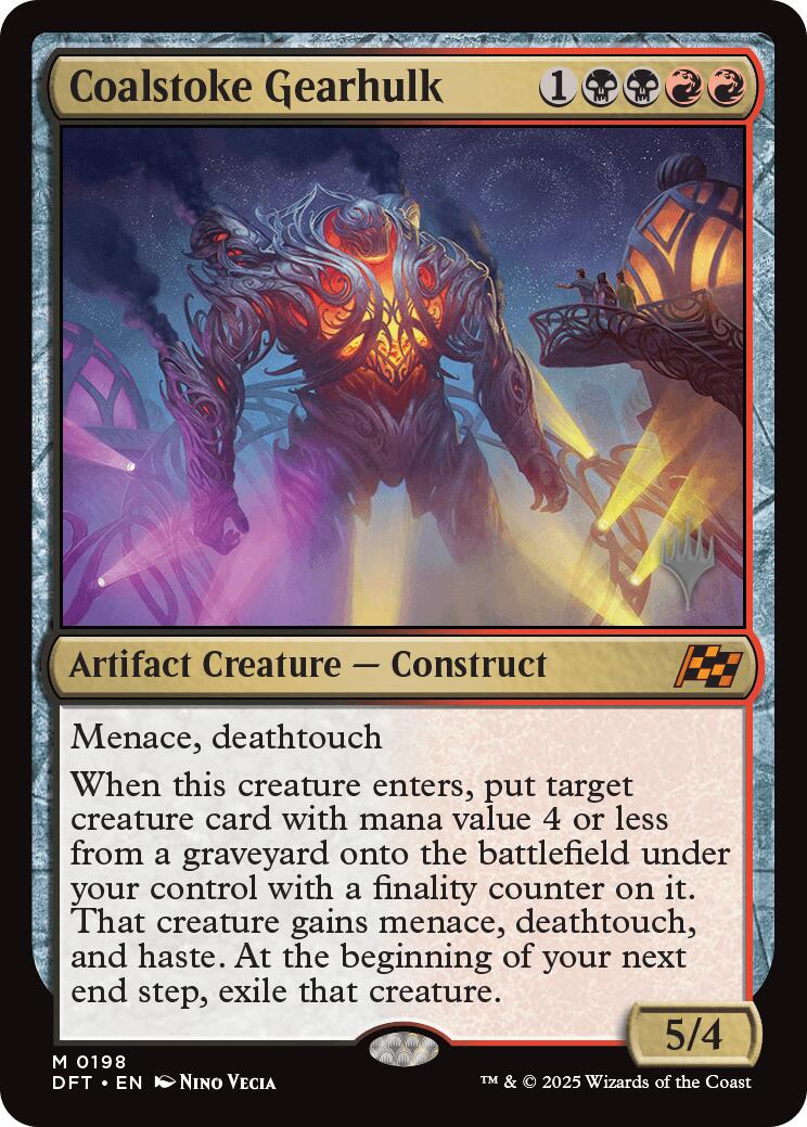 Coalstoke Gearhulk [Aetherdrift Promo Pack]