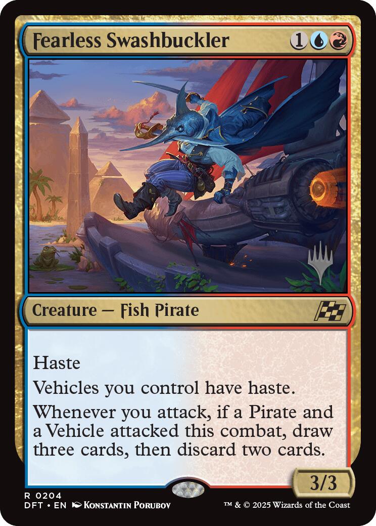 Fearless Swashbuckler [Aetherdrift Promo Pack]