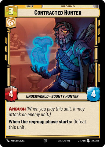 Contracted Hunter (216/257) [Jump to Lightspeed]
