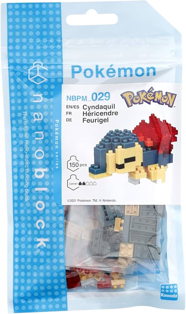 Pokemon Nanoblock - Cyndaquil (Series 7)