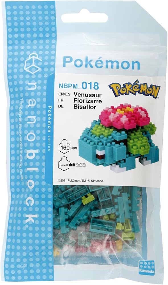 Pokemon Nanoblock - Venusaur (Series 10)