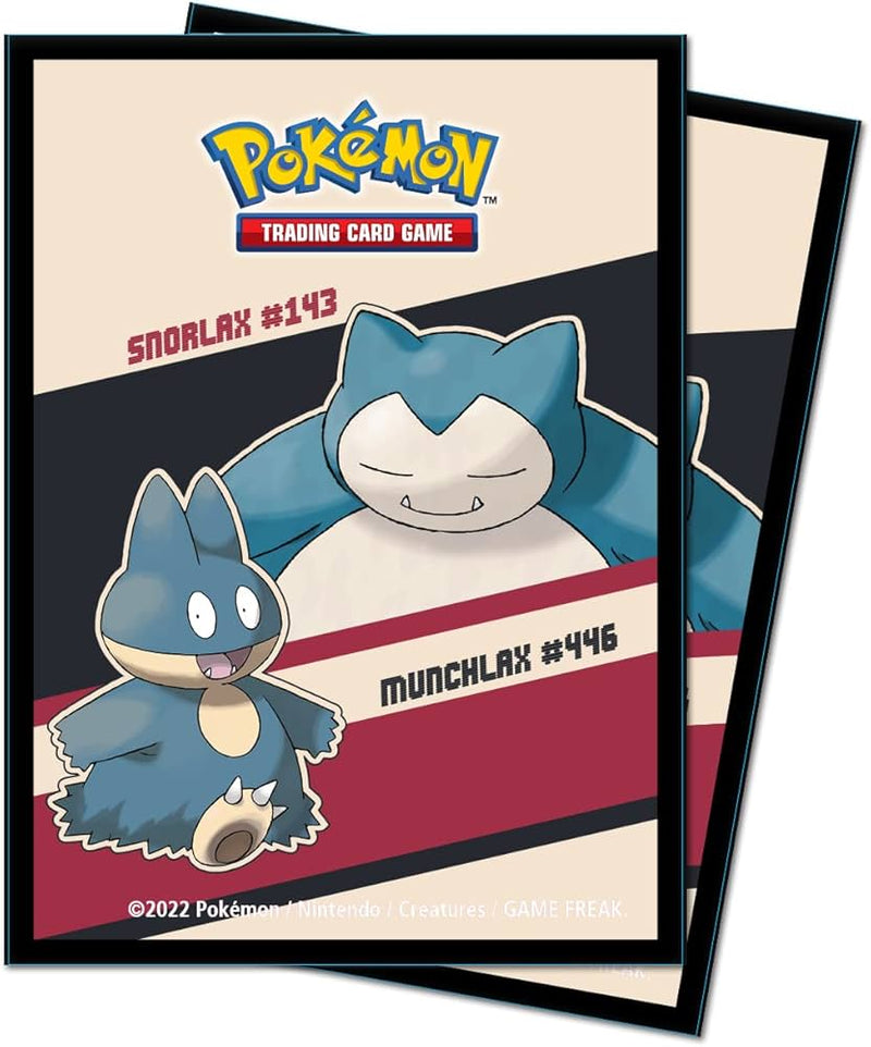 Ultra PRO: Standard 65ct Sleeves - Pokemon (Snorlax & Munchlax)