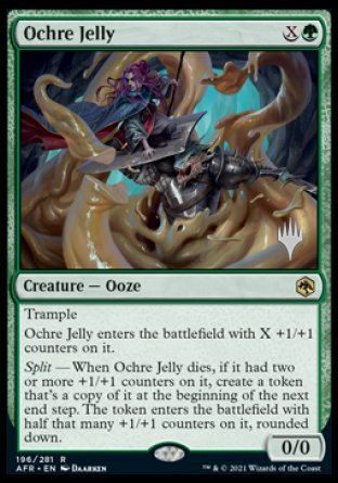 Ochre Jelly (Promo Pack) [Dungeons & Dragons: Adventures in the Forgotten Realms Promo Pack]