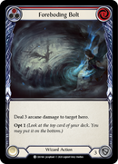 Foreboding Bolt (Red) [CRU168] (Crucible of War) 1st Edition Normal