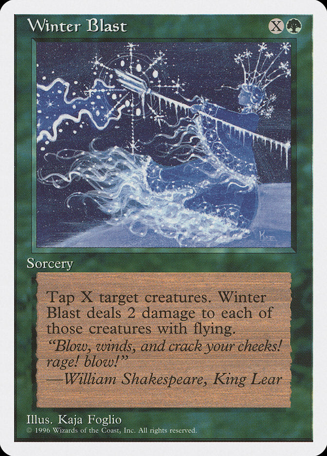 Winter Blast (4th Ed 1996 Dated) [Introductory Two-Player Starter Set]