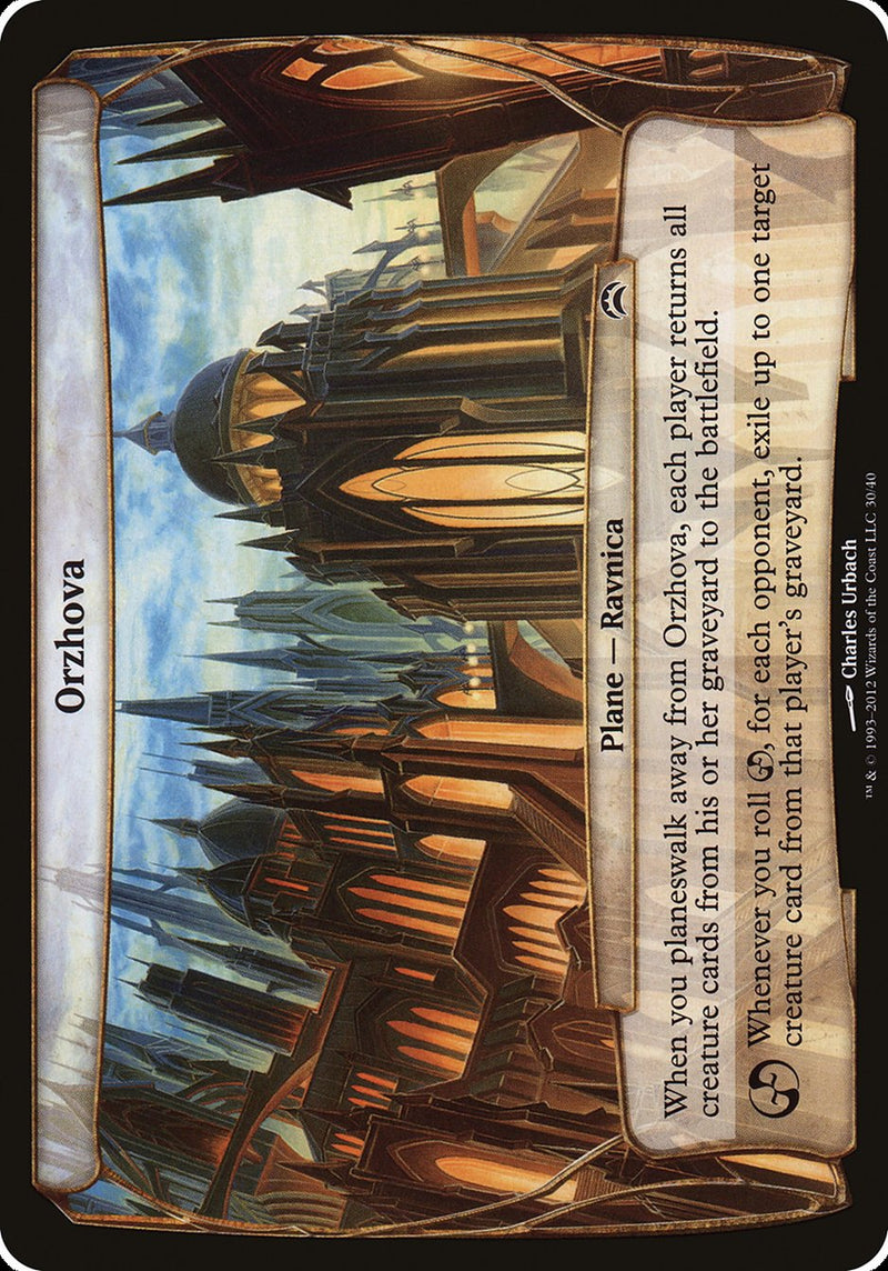 (Oversized Plane) Orzhova [Planechase 2012]