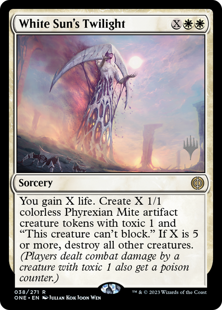 White Sun's Twilight (Promo Pack) [Phyrexia: All Will Be One Promo Pack]