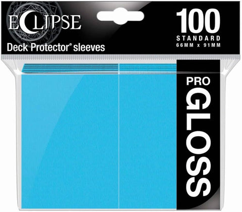 Ultra PRO: Standard 100ct Sleeves - Eclipse Gloss (Sky Blue)