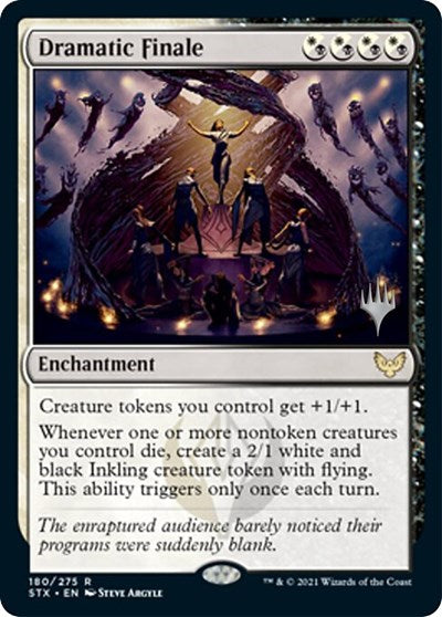 Dramatic Finale (Promo Pack) [Strixhaven: School of Mages Promo Pack]