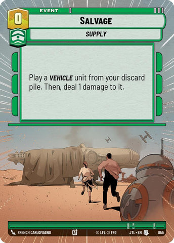 Salvage (Hyperspace Foil) (855) [Jump to Lightspeed]