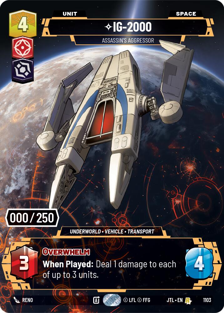 IG-2000 - Assassin's Aggressor (Serialized) (1103) [Jump to Lightspeed]