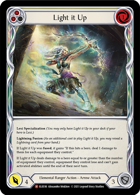 Light it Up [ELE036] (Tales of Aria) 1st Edition Normal