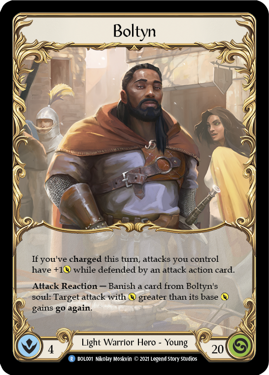 Boltyn [BOL001] (Monarch Boltyn Blitz Deck) Rainbow Foil