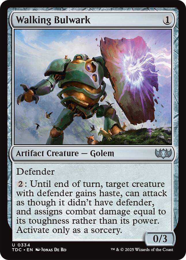 Walking Bulwark [Tarkir: Dragonstorm Commander]