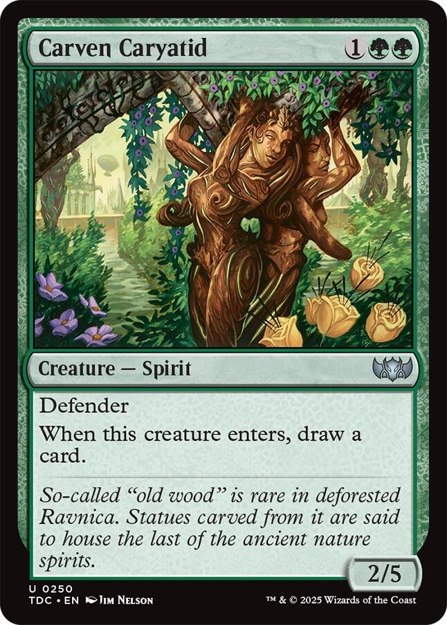 Carven Caryatid [Tarkir: Dragonstorm Commander]