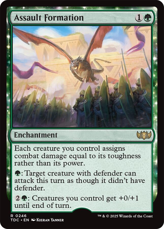 Assault Formation [Tarkir: Dragonstorm Commander]