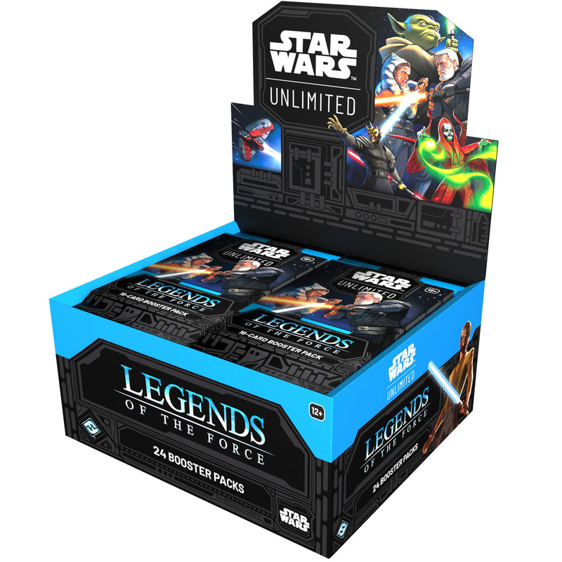 Star Wars Unlimited: Legends of the Force - Booster Display