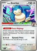 Hop's Snorlax (117/159) (GameStop) (Cosmos Holo) (Scarlet & Violet: Journey Together) [Promos]