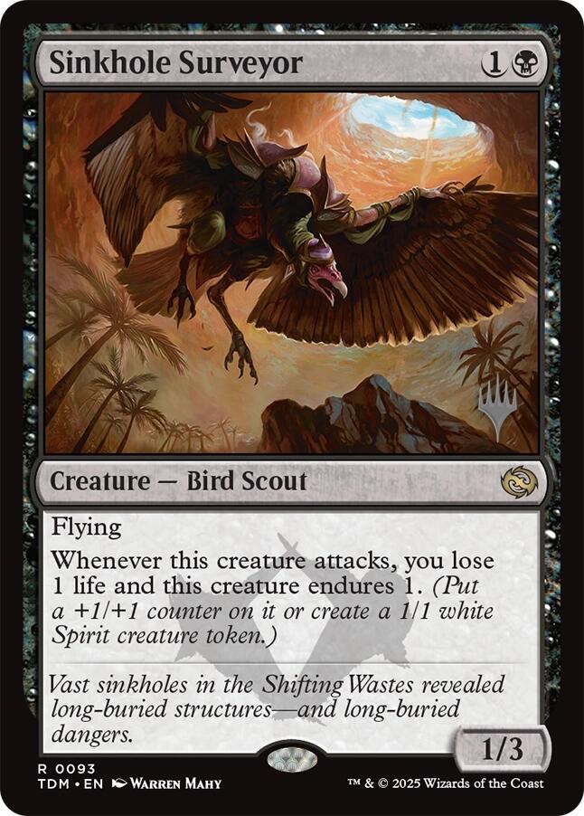 Sinkhole Surveyor [Tarkir: Dragonstorm Promo Pack]