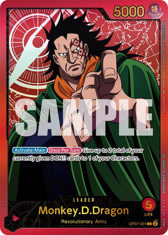 Monkey.D.Dragon (SPR) [Extra Booster: Memorial Collection]