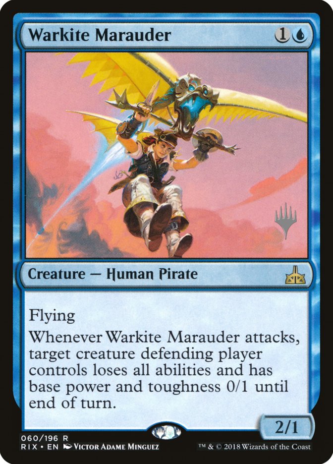 Warkite Marauder (Promo Pack) [Rivals of Ixalan Promo Pack]