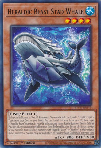 Heraldic Beast Stad Whale [ALIN-EN010] Common
