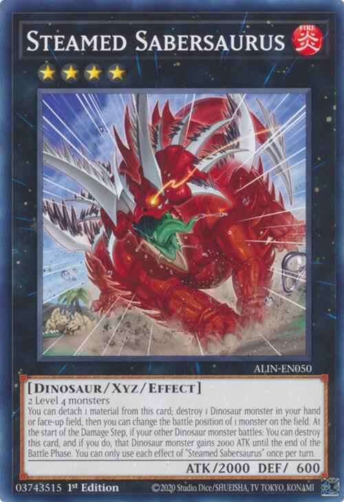 Steamed Sabersaurus [ALIN-EN050] Common