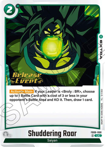 Shuddering Roar [Rivals Clash Release Event Cards]